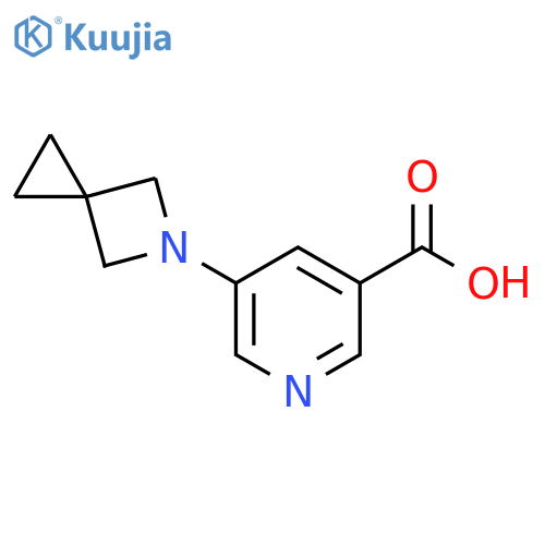 5-{5-azaspiro2.3hexan-5-yl}pyridine-3-carboxylic acid structure
