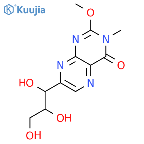 4(3H)-Pteridinone,2-methoxy-3-methyl-7-[(1R,2R)-1,2,3-trihydroxypropyl]- structure