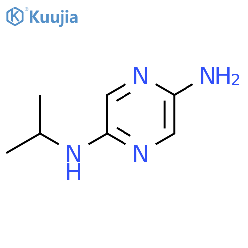 N2-Isopropylpyrazine-2,5-diamine structure