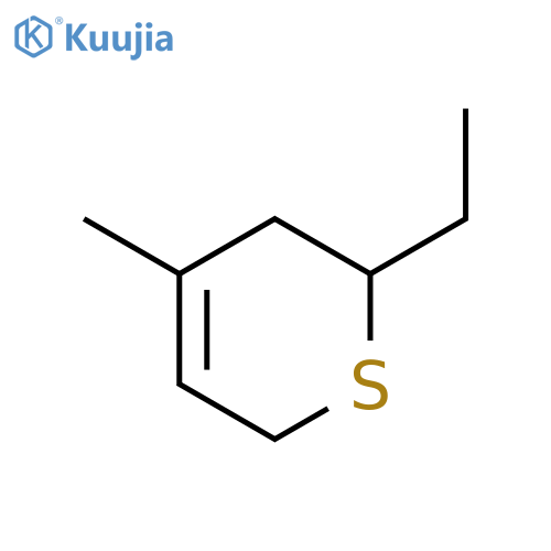 2H-Thiopyran, 2-ethyl-3,6-dihydro-4-methyl- structure