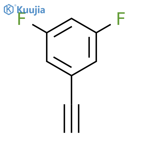 1-Ethynyl-3,5-difluorobenzene structure