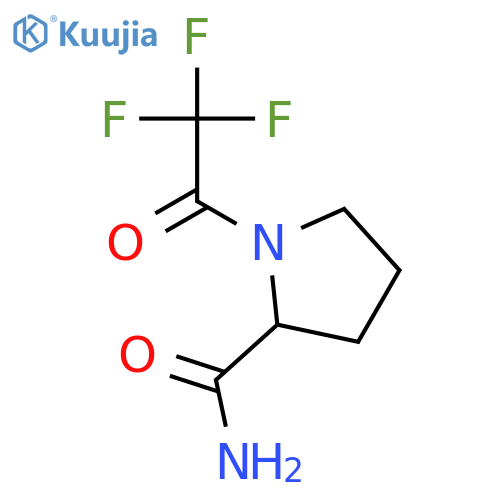 2-Pyrrolidinecarboxamide,1-(trifluoroacetyl)-, (2S)- (9CI) structure
