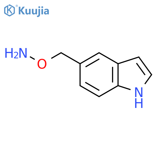 O-(1H-indol-5-yl)methylhydroxylamine structure