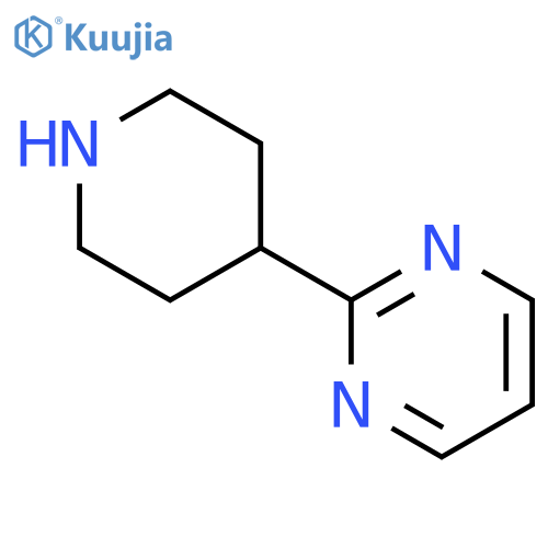 2-(Piperidin-4-yl)pyrimidine structure