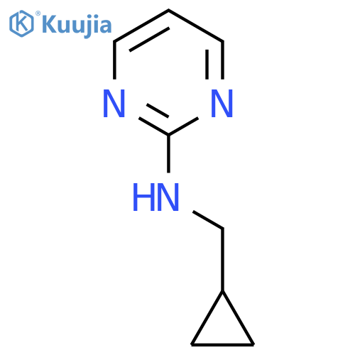 N-(cyclopropylmethyl)pyrimidin-2-amine structure