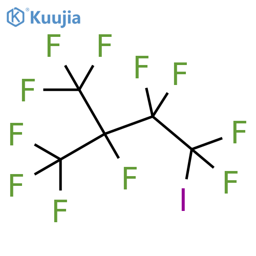 Butane,1,1,1,2,3,3,4,4-octafluoro-4-iodo-2-(trifluoromethyl)- structure