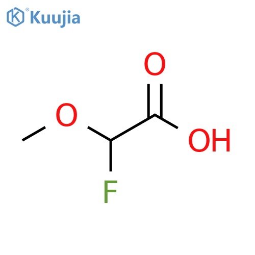 2-fluoro-2-methoxy-acetic acid structure
