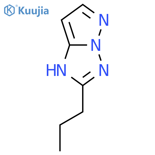 3H-Pyrazolo[1,5-b][1,2,4]triazole,2-propyl- structure