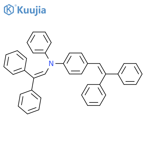 Benzenamine, N,4-bis(2,2-diphenylethenyl)-N-phenyl- structure