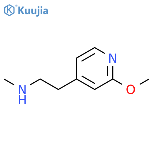 2-(2-methoxypyridin-4-yl)ethyl(methyl)amine structure