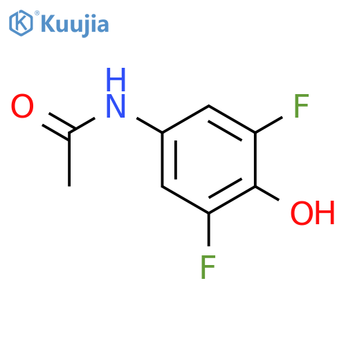 Acetamide,N-(3,5-difluoro-4-hydroxyphenyl)- structure