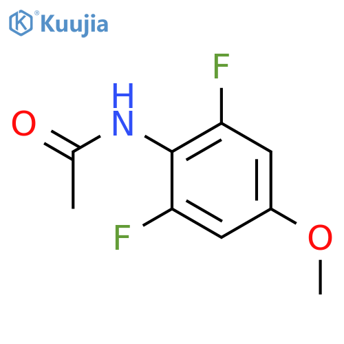 Acetamide, N-(2,6-difluoro-4-methoxyphenyl)- structure