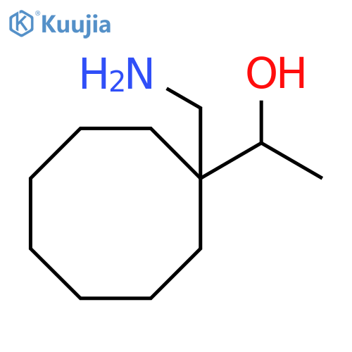 Cyclooctanemethanol, 1-(aminomethyl)-α-methyl- structure