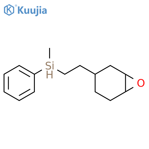 Silane, methyl[2-(7-oxabicyclo[4.1.0]hept-3-yl)ethyl]phenyl- structure