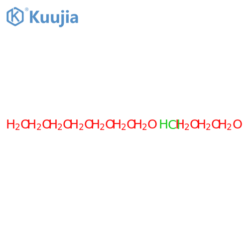 Hydrochloric acid, decahydrate structure