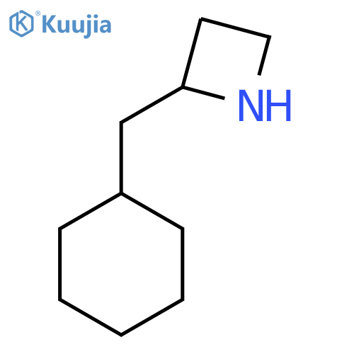 2-(cyclohexylmethyl)azetidine structure