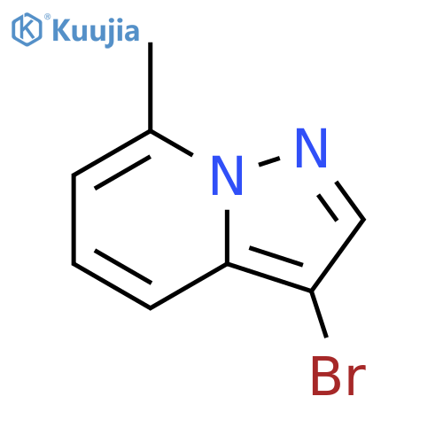 3-bromo-7-methyl-pyrazolo[1,5-a]pyridine structure