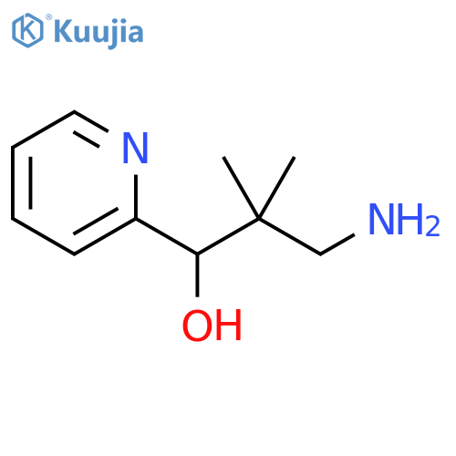 2-Pyridinemethanol, α-(2-amino-1,1-dimethylethyl)- structure