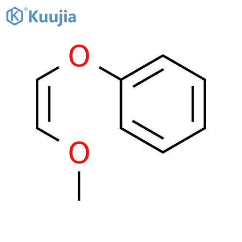Benzene,[(2-methoxyethenyl)oxy]-, (Z)- (9CI) structure