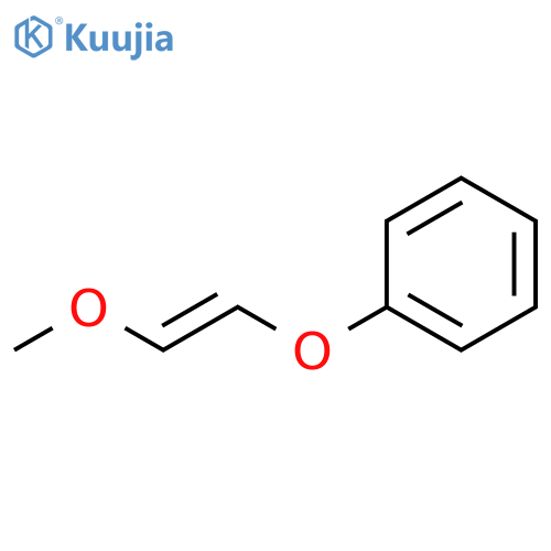 Benzene,[(2-methoxyethenyl)oxy]-, (E)- (9CI) structure