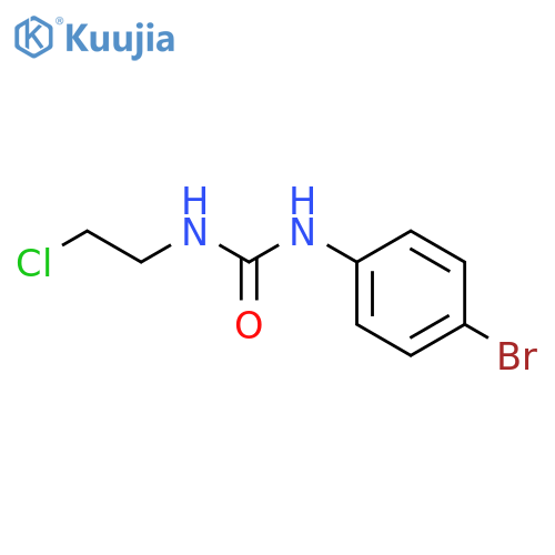 n-(4-Bromophenyl)-n'-(2-chloroethyl)urea structure