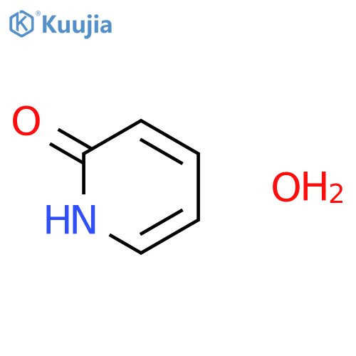 2(1H)-Pyridinone, monohydrate structure