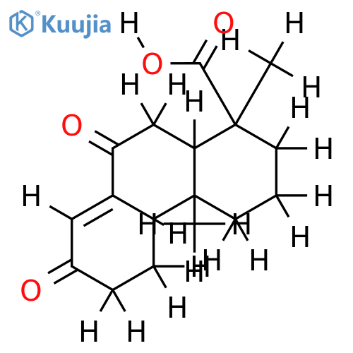 7,13-Dioxo-8(14)-podocarpen-18-oic acid structure