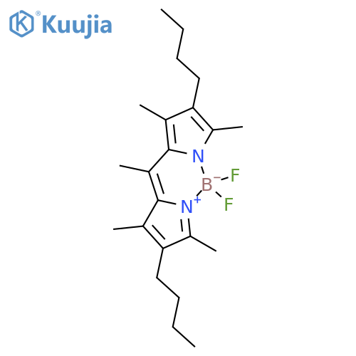 5,11-Dibutyl-2,2-difluoro-4,6,8,10,12-pentamethyl-3-aza-1-azonia-2-boranuidatricyclo[7.3.0.03,7]dodeca-1(12),4,6,8,10-pentaene structure