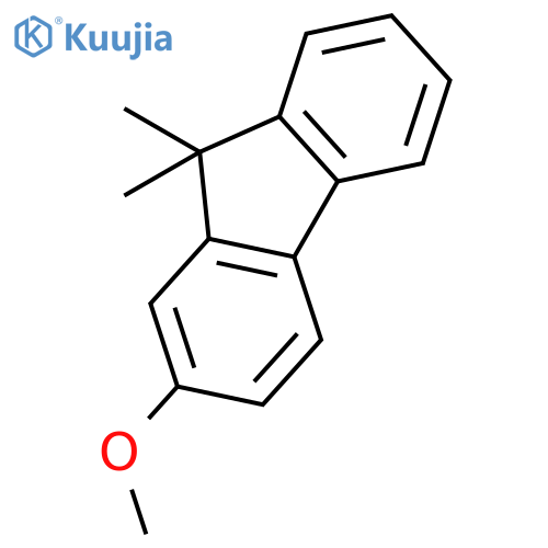 9H-Fluorene, 2-methoxy-9,9-dimethyl- structure