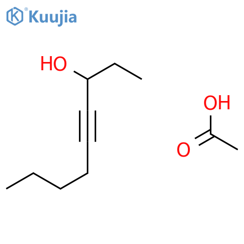 4-Nonyn-3-ol, acetate structure