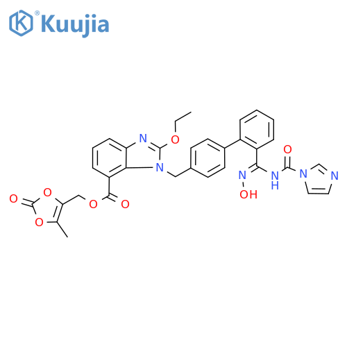 Azilsartan Imidazole Carbonyl Dioxolene Ester structure