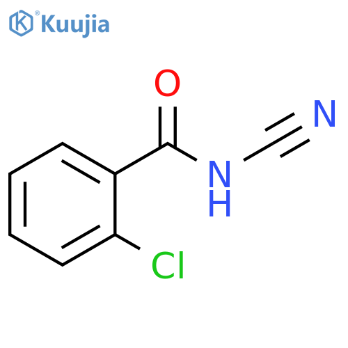2-chloro-N-cyanobenzamide structure