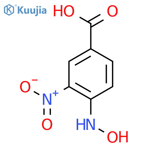 4-(Hydroxyamino)-3-nitrobenzoic acid structure