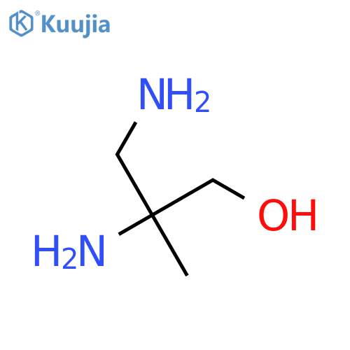 2,3-Diamino-2-methylpropan-1-ol structure