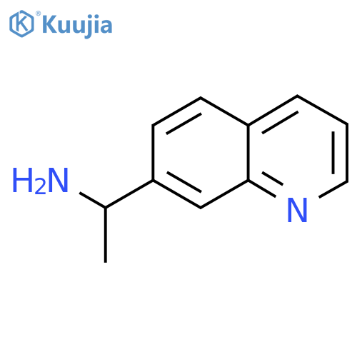 1-(quinolin-7-yl)ethan-1-amine structure