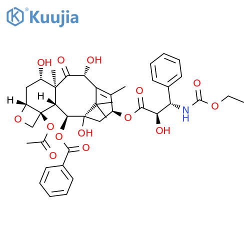 10-Desacetyl-β-(ethoxycarbonyl)amino Paclitaxel structure