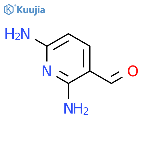 3-Pyridinecarboxaldehyde,2,6-diamino- structure