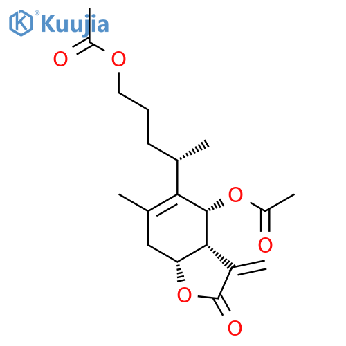 1,6-O,O-diacetylbritannilactone structure