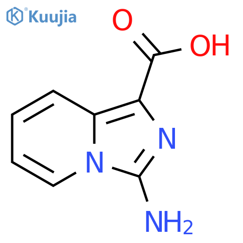3-aminoimidazo1,5-apyridine-1-carboxylic acid structure