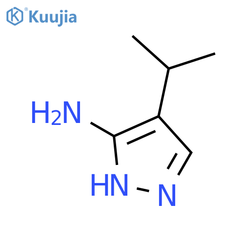 4-(propan-2-yl)-1H-pyrazol-3-amine structure