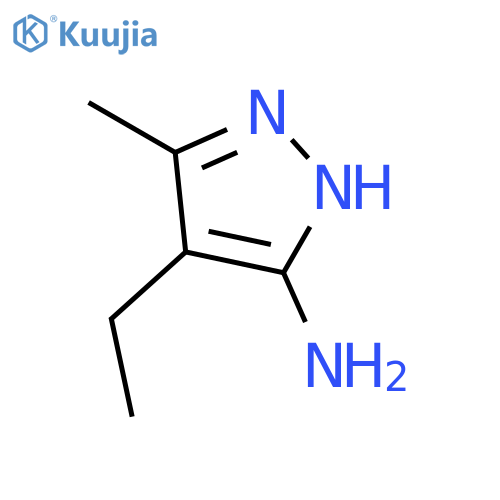 4-Ethyl-3-methyl-1H-pyrazol-5-amine structure