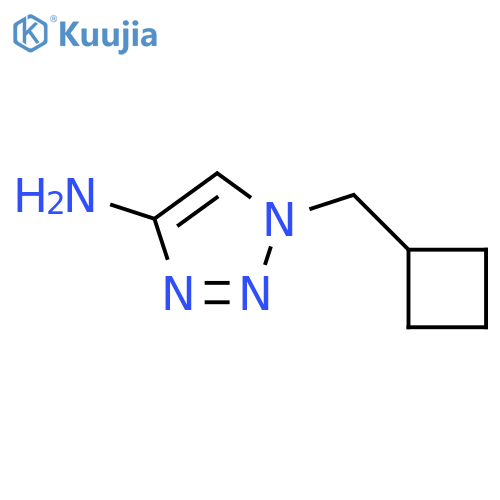 1H-1,2,3-Triazol-4-amine, 1-(cyclobutylmethyl)- structure