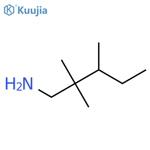 2,2,3-trimethylpentan-1-amine structure