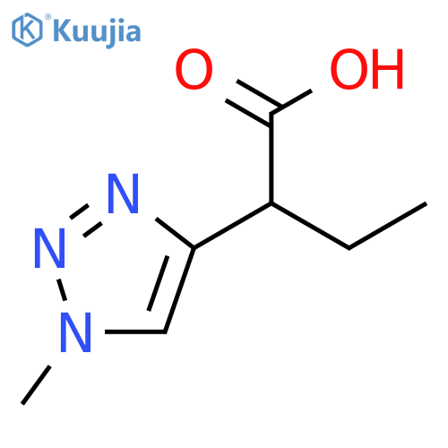 2-(1-methyl-1H-1,2,3-triazol-4-yl)butanoic acid structure