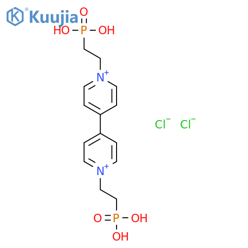 1,1'-Bis(2-phosphonoethyl)-[4,4'-bipyridine]-1,1'-diium chloride structure