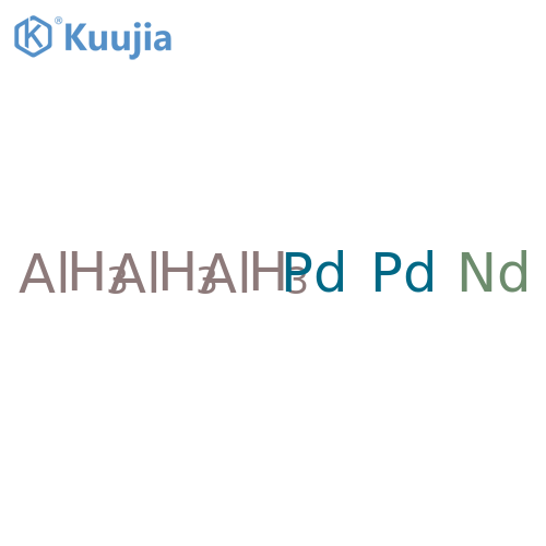 Aluminum, compd. with neodymium and palladium (3:1:2) structure