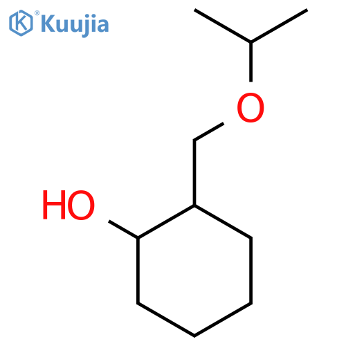 2-(propan-2-yloxy)methylcyclohexan-1-ol structure