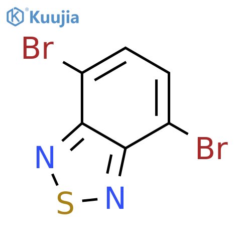 4,7-Dibromo-2,1,3-benzothiadiazole structure