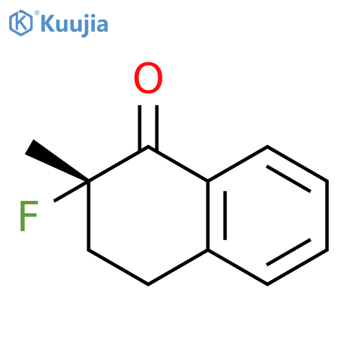 1(2H)-Naphthalenone, 2-fluoro-3,4-dihydro-2-methyl-, (2S)- structure
