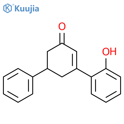 3-(o-Hydroxyphenyl)-5-phenyl-2-cyclohexen-1-one structure